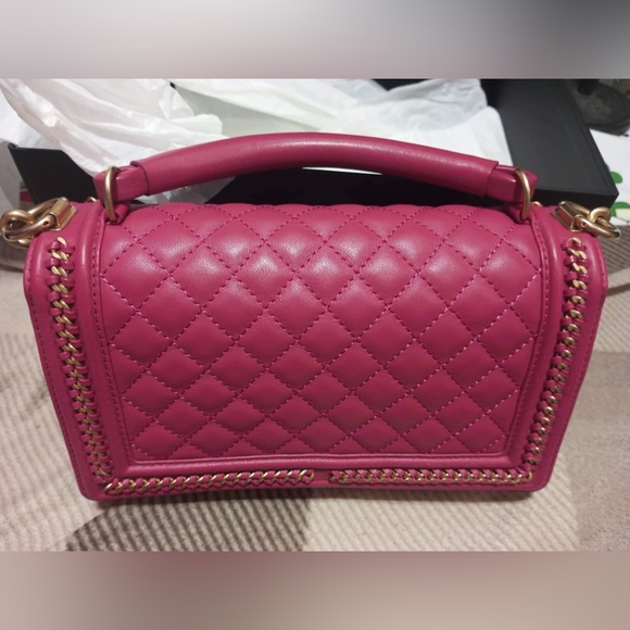 Rare Chanel Top Handle Boy Bag - Picture 4 of 6